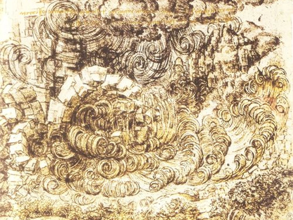 Leonardo da Vinci, A deluge, RCIN 912380